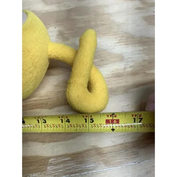 Yellow Teletubbies Laa Laa Talking Plush Playskool 12-Inch Stuffed Toy 1998 VTG - Picture 6 of 6